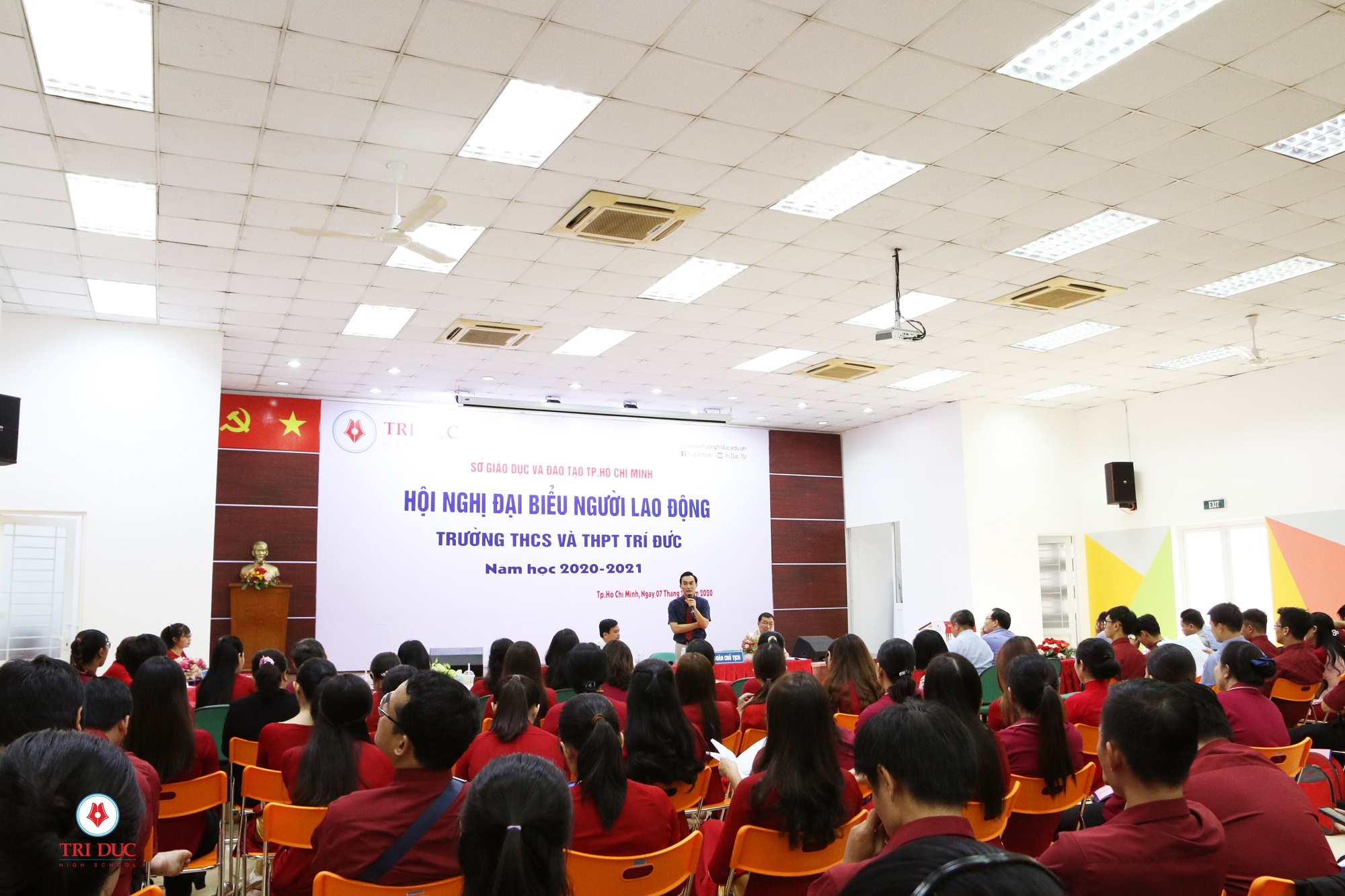hội nghị người lao động năm học 2020-2021 trường thcs-thpt trí đức