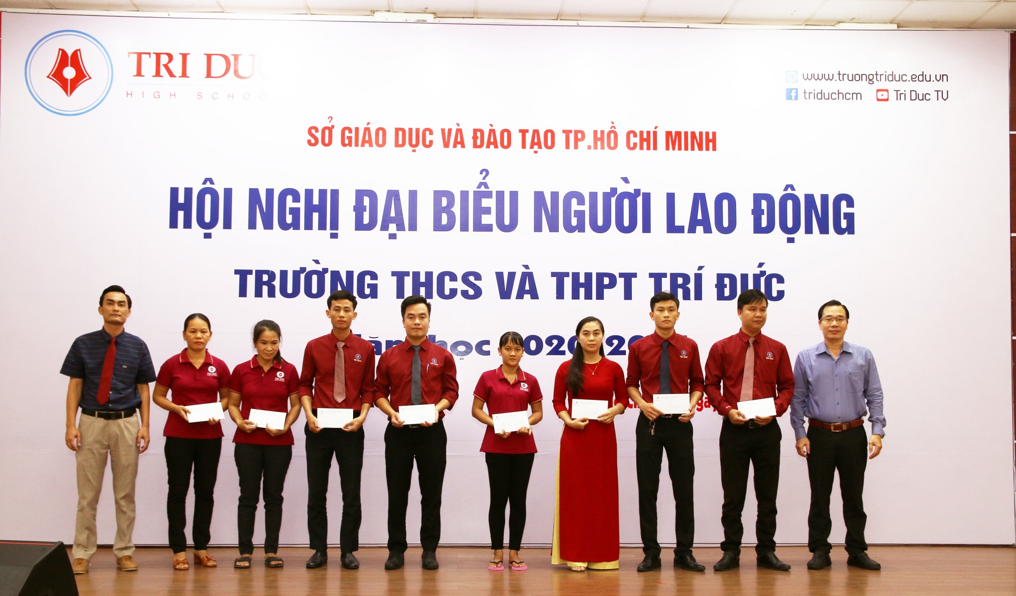 hội nghị người lao động năm học 2020-2021 trường thcs-thpt trí đức