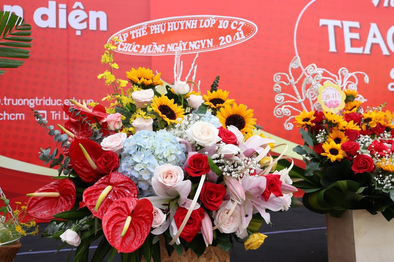 ngày nhà giáo việt nam 20-11-2020 tại trường trí đức quận tân phú tp hồ chí minh