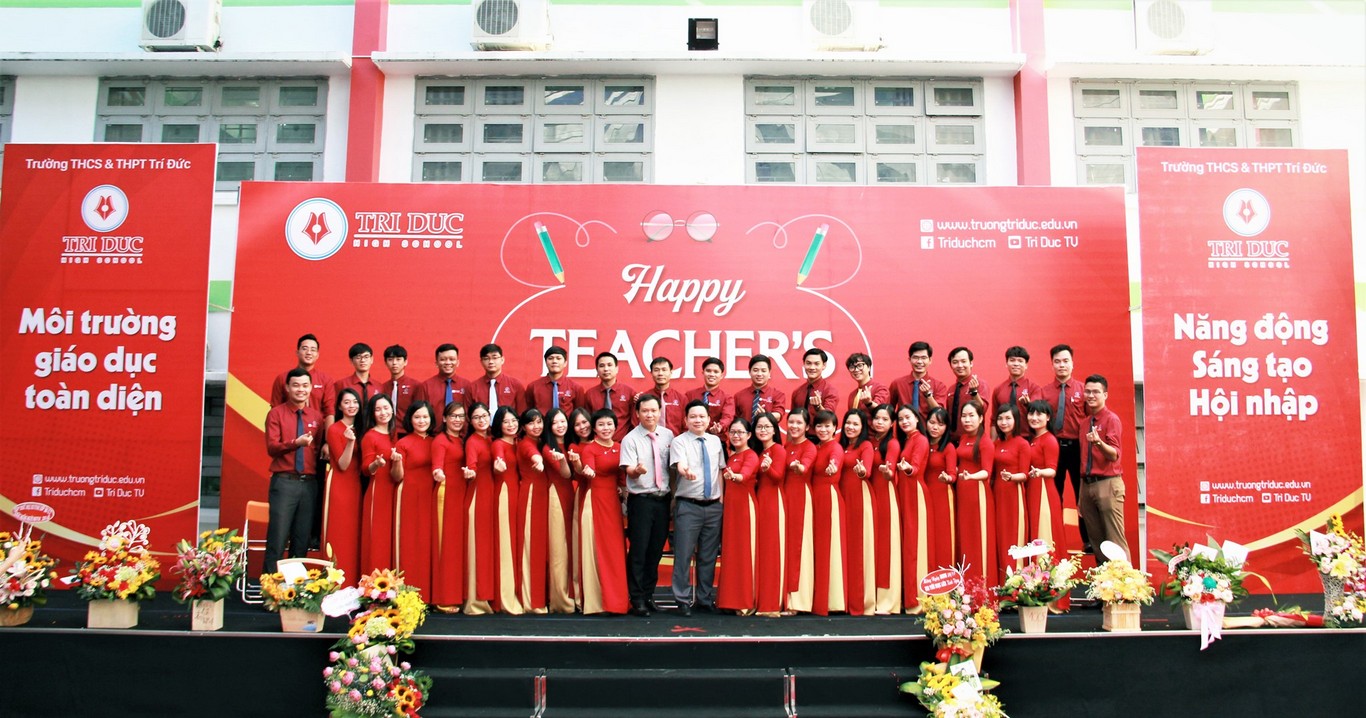 ngày nhà giáo việt nam 20-11-2020 tại trường trí đức quận tân phú tp hồ chí minh