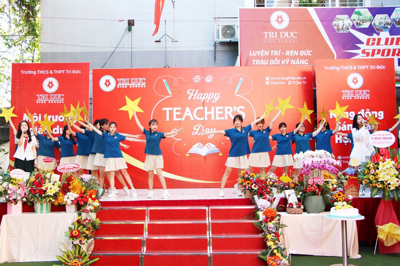 ngày nhà giáo việt nam 20-11-2020 tại trường trí đức quận tân phú tp hồ chí minh
