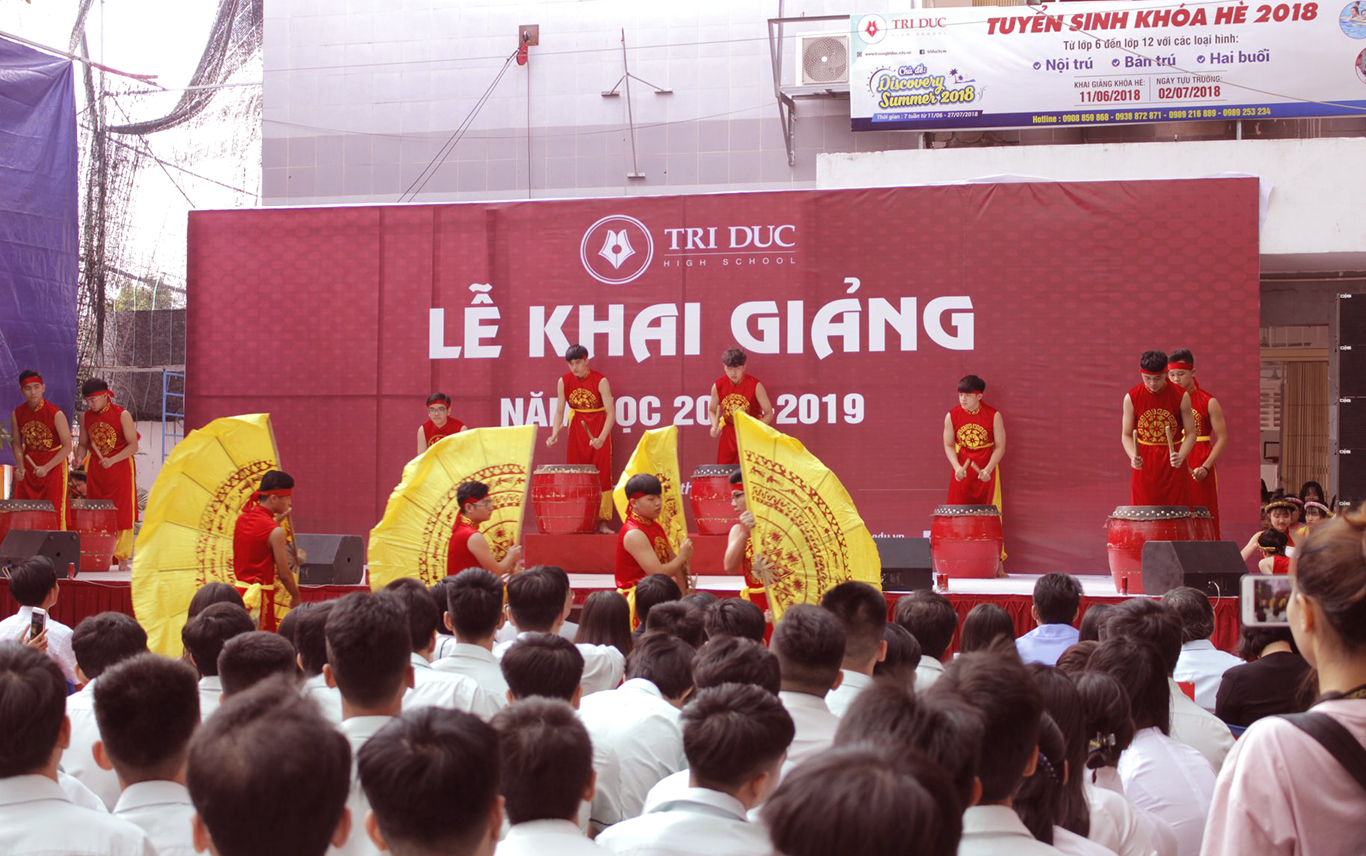 le-khai-giang-nam-hoc-2018-2019-truong-tri-duc
