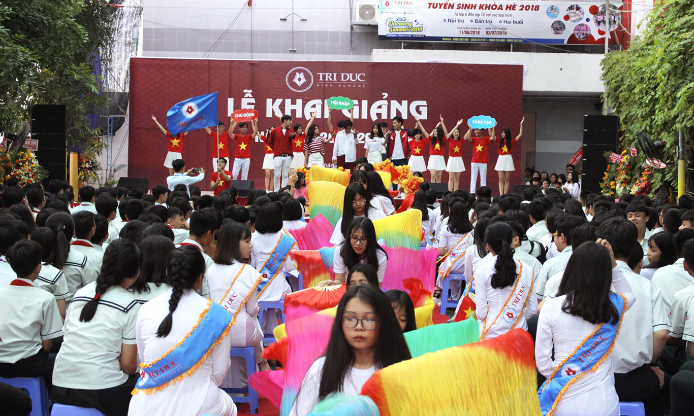 le-khai-giang-nam-hoc-2018-2019-truong-tri-duc