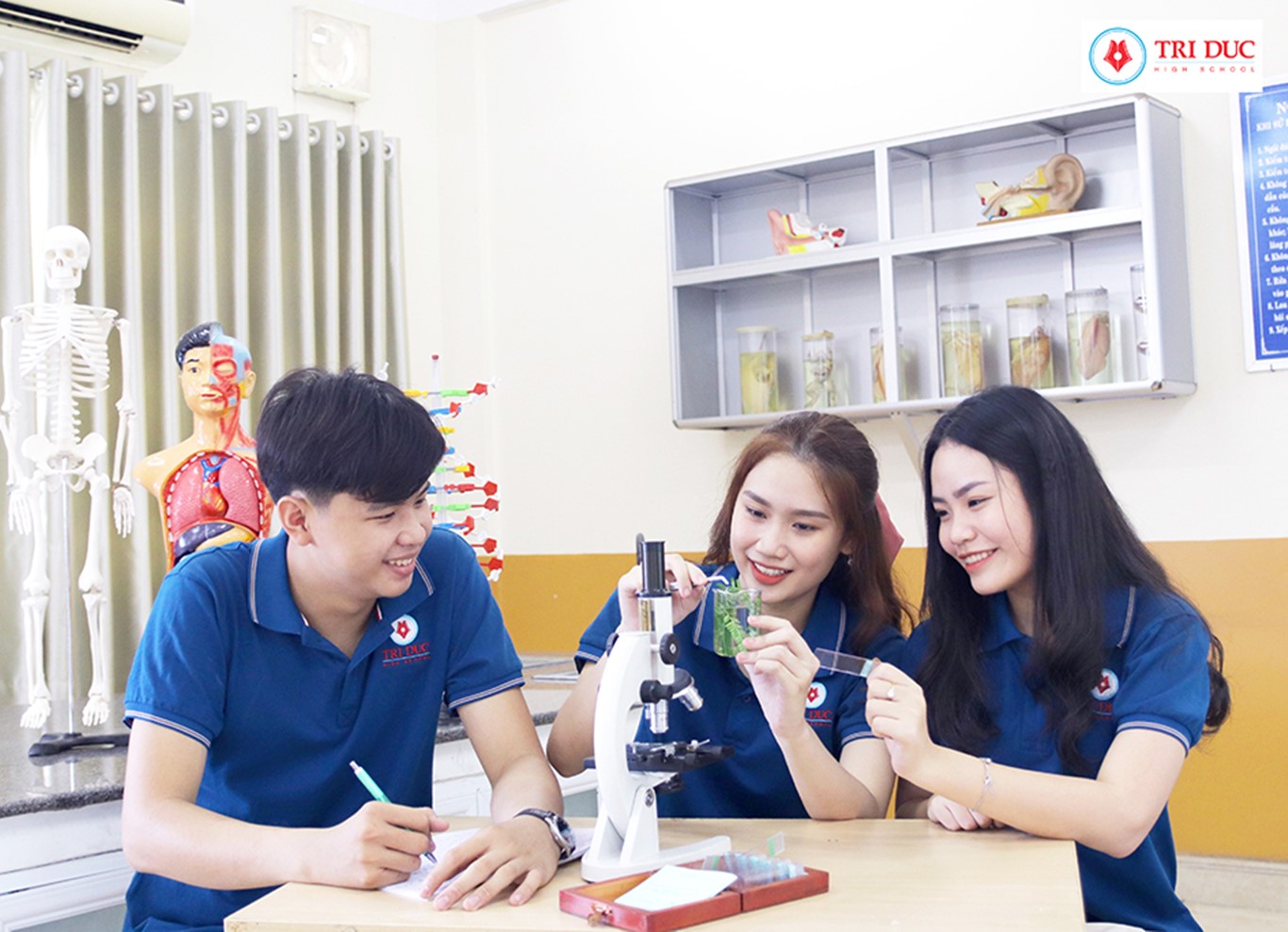 chương trình giáo dục tại trường trí đức