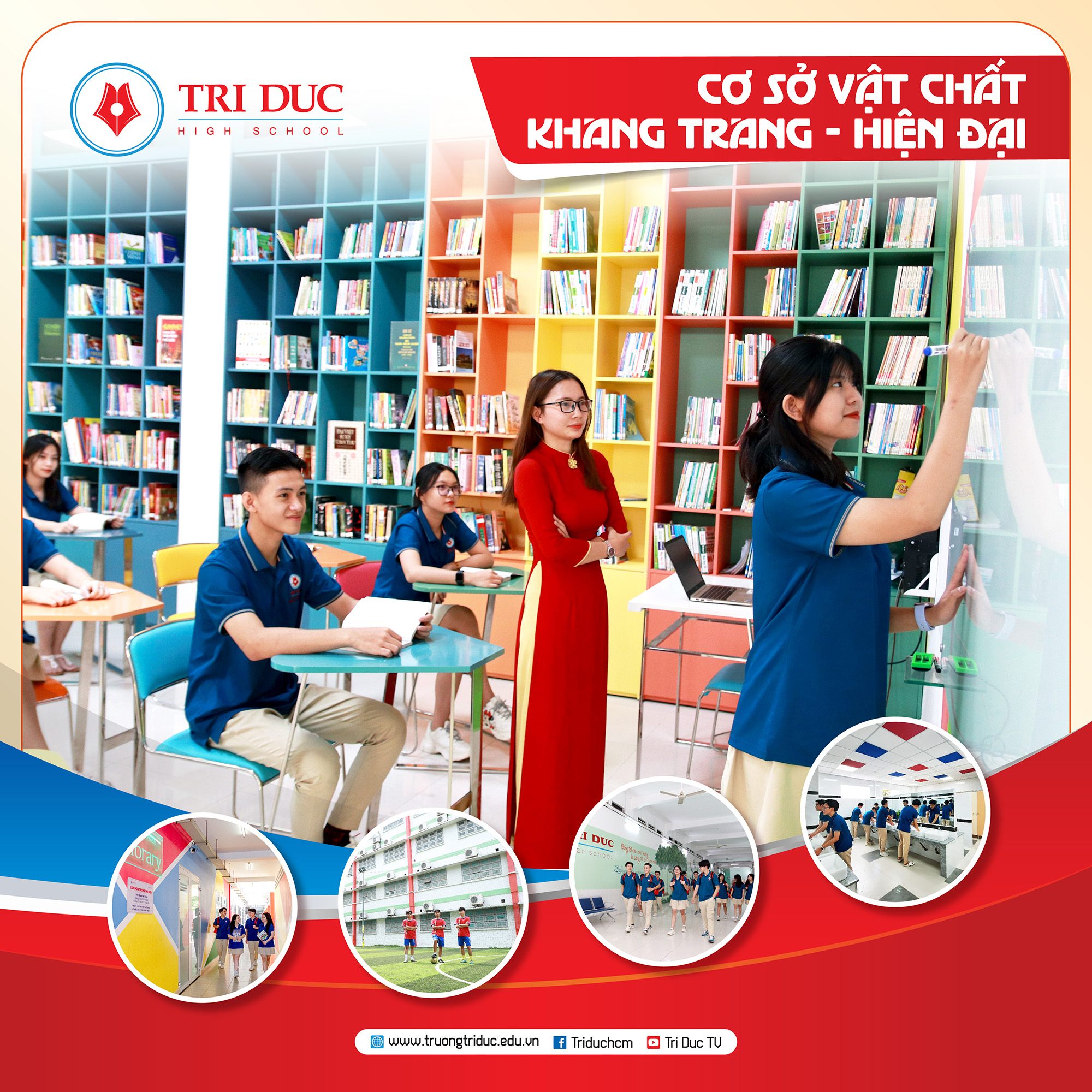 tuyển sinh trường nội trú, bán trú, chất lượng cao tại quận tân phú tp.hcm, trường thcs-thpt trí đức