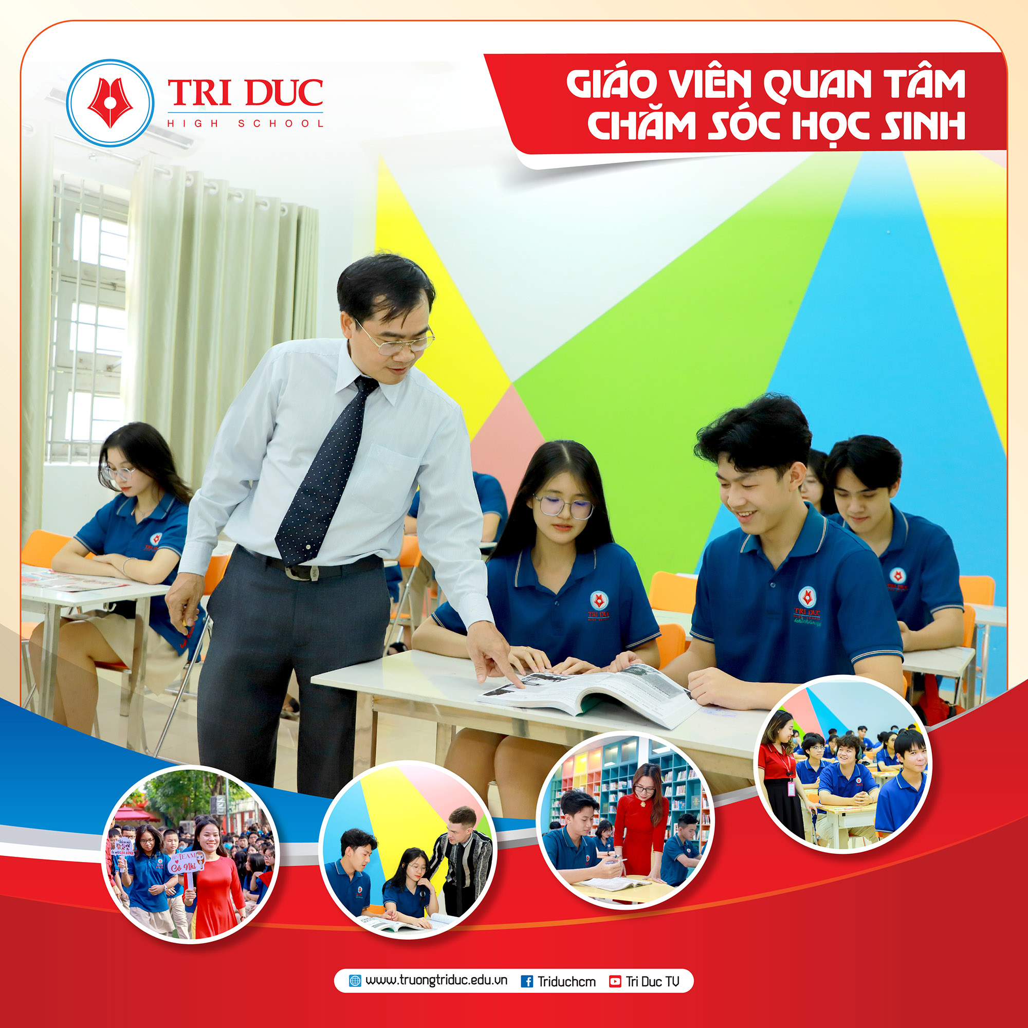 tuyển sinh trường nội trú, bán trú, chất lượng cao tại quận tân phú tp.hcm, trường thcs-thpt trí đức