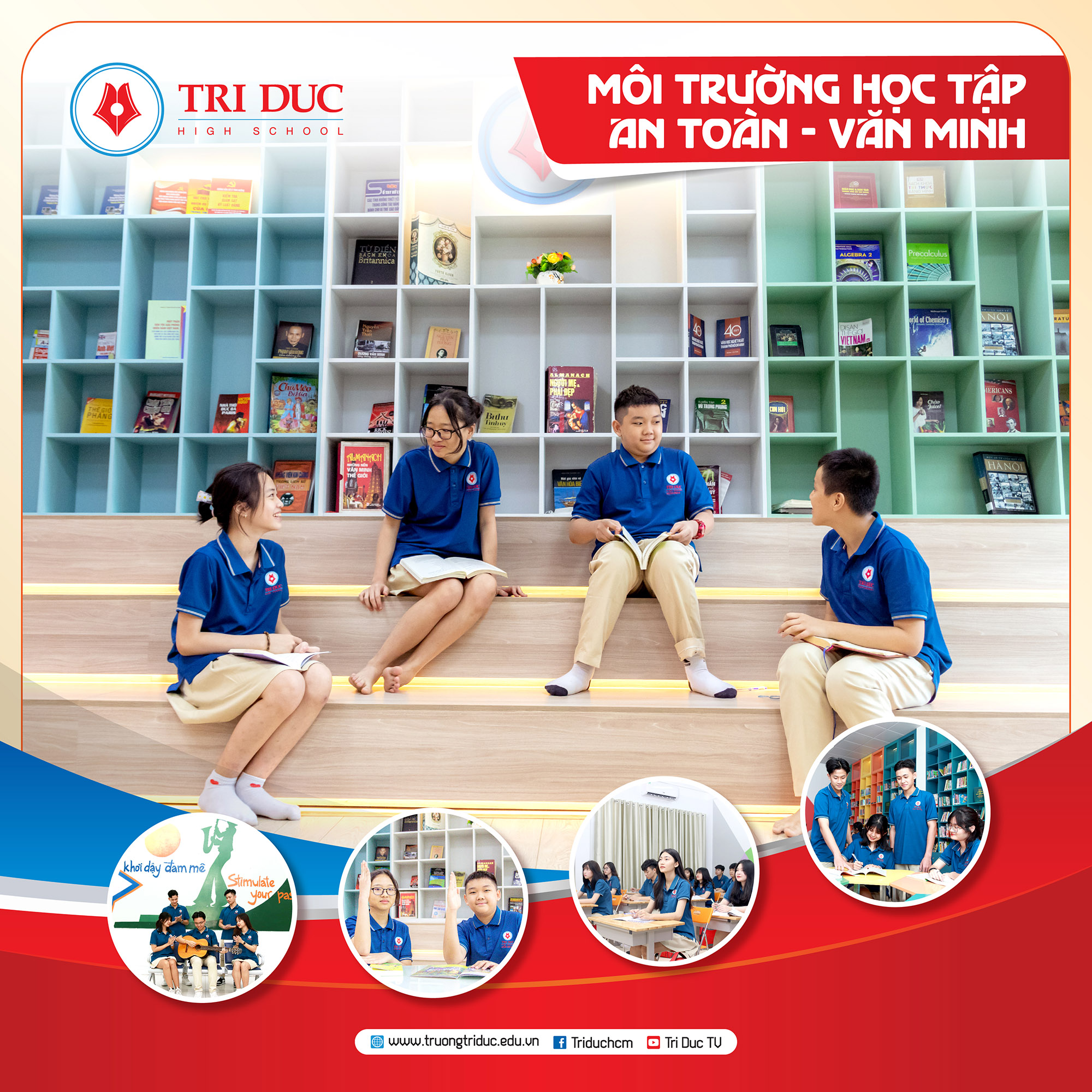 tuyển sinh trường nội trú, bán trú, chất lượng cao tại quận tân phú tp.hcm, trường thcs-thpt trí đức